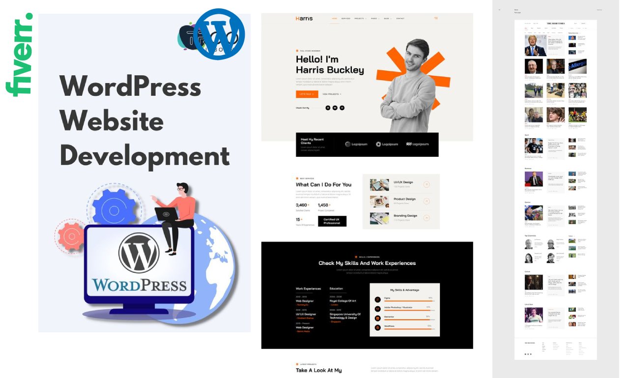 I Will Build a Responsive WordPress Website Design for Your Company