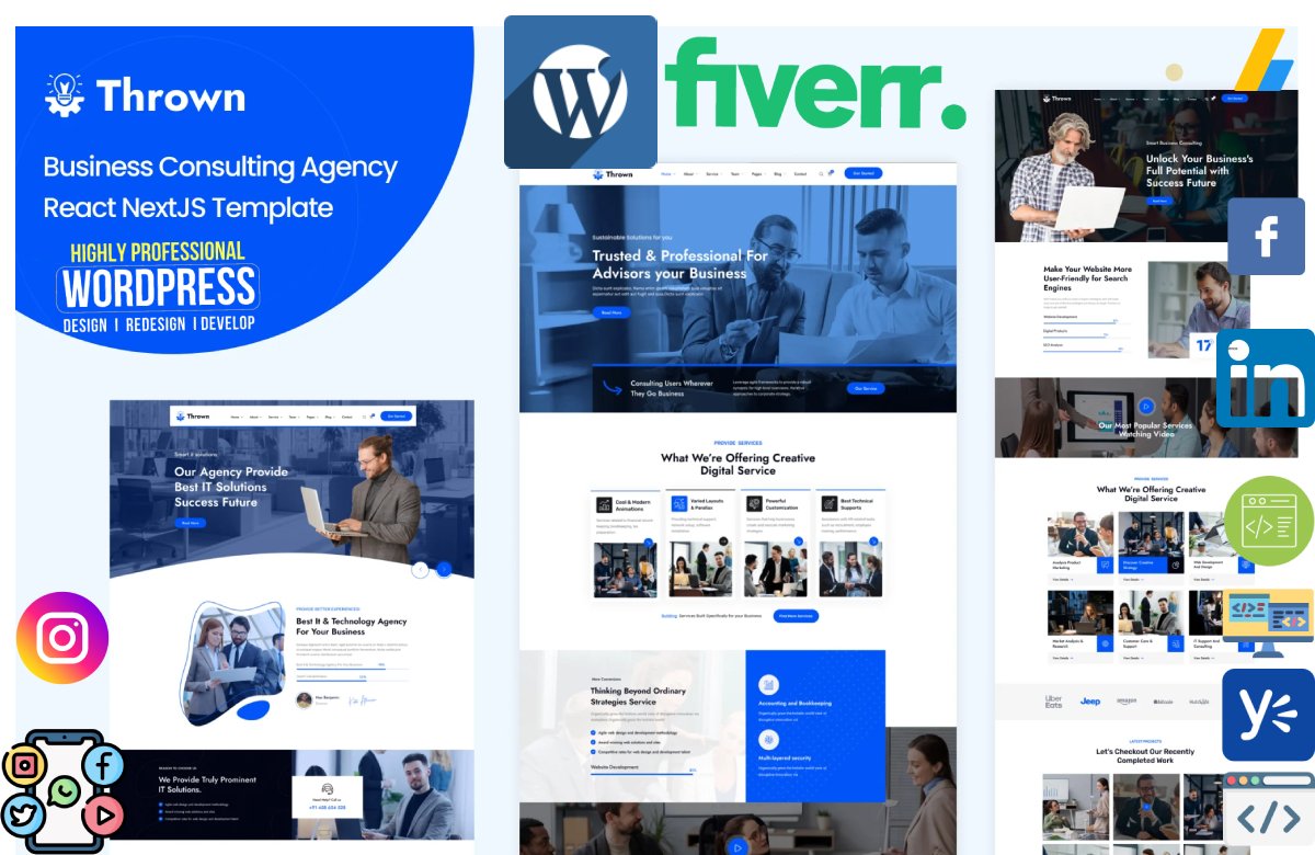 I Will Build WordPress Website Development, Business Website, or WordPress Blog