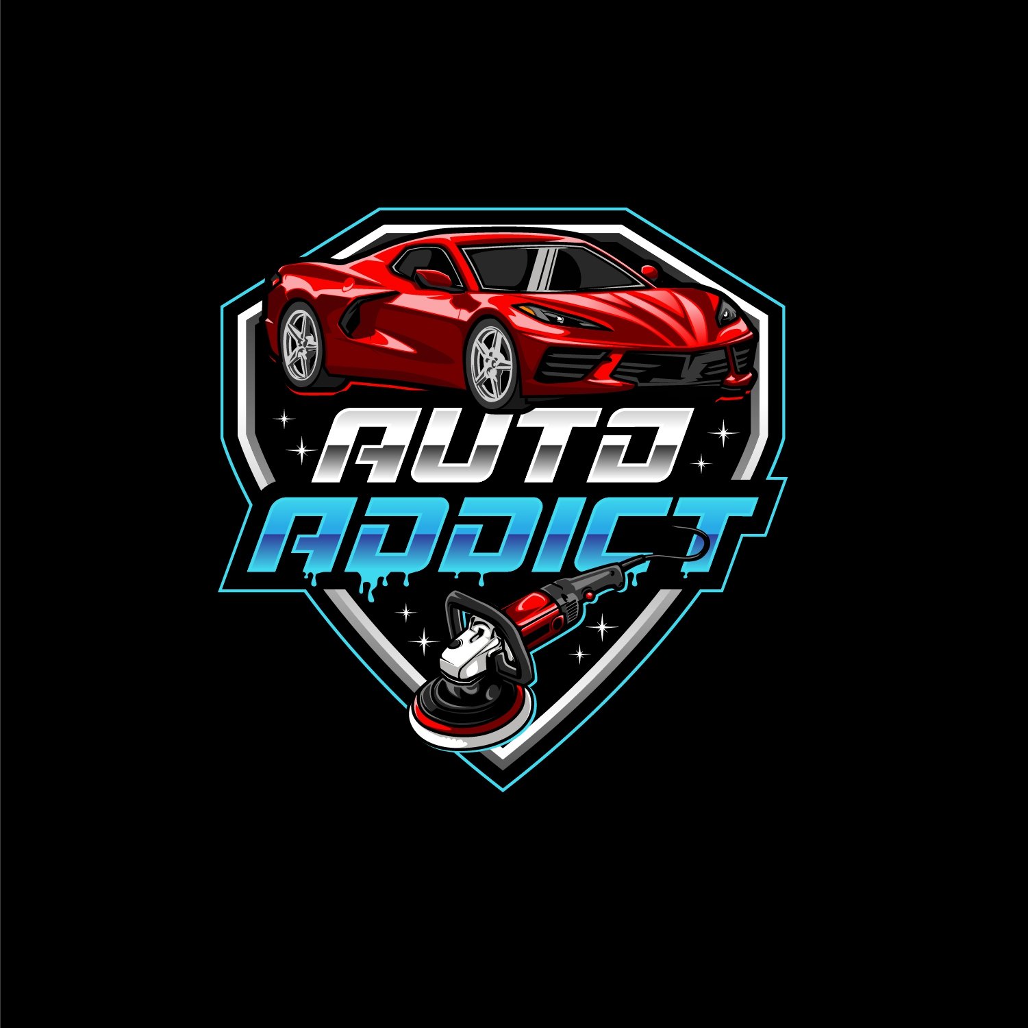 🏁 I Will Design a Performance Automotive Car Racing Logo