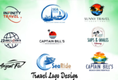 I will design travel agency tourism and vacation logo