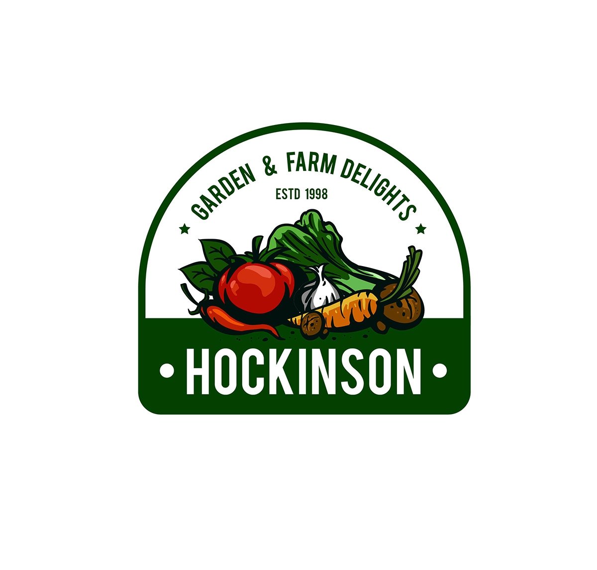 I will do green agriculture landscape and gardening logo design