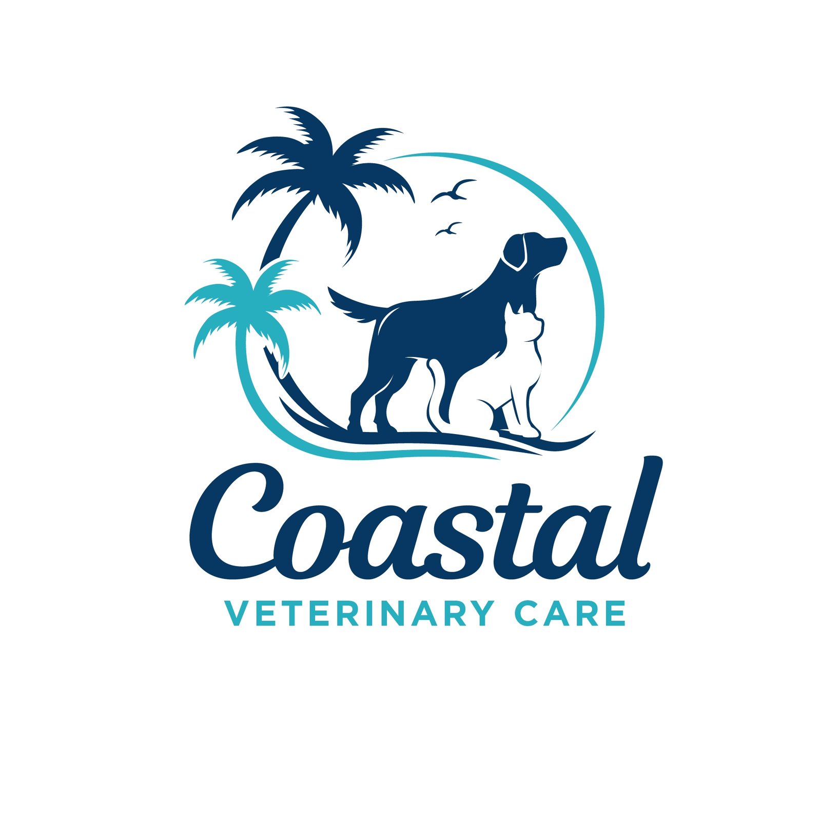 I Will Design Modern Animal, Dog, Cat, Fox, Cow & Pet Care Veterinary Logo