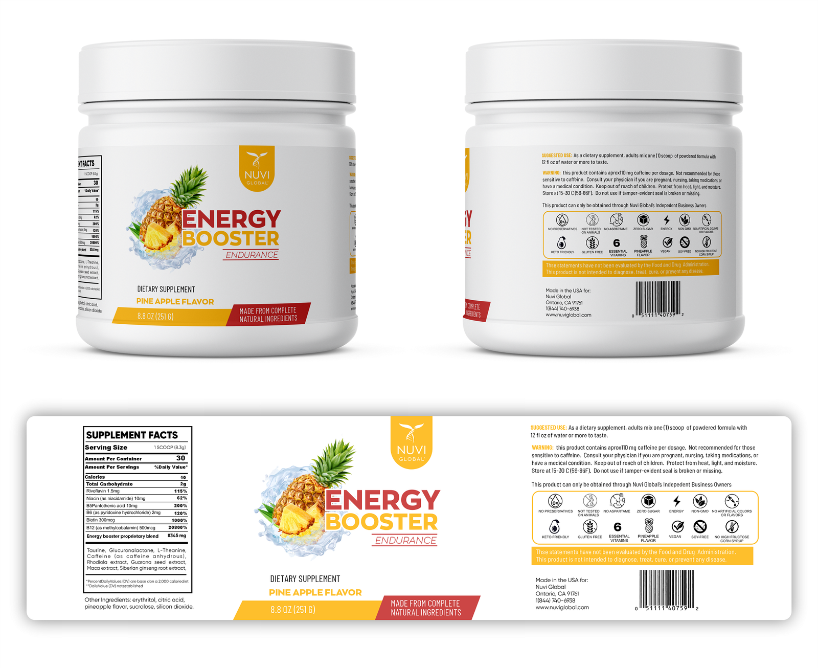 I Will Design Modern Food Product Packaging and Label