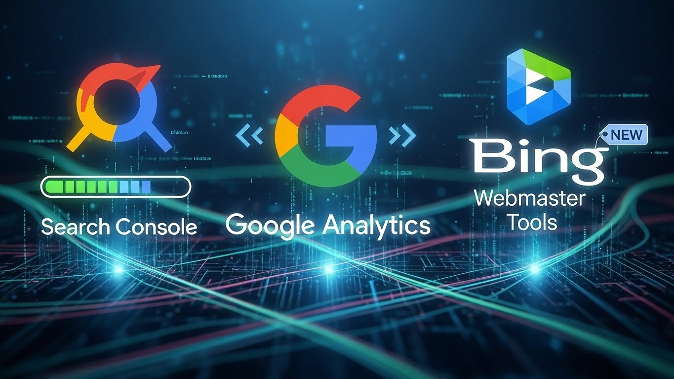 I Will Set Up and Update Google Search Console, Analytics & Bing Webmaster Tools
