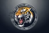 I Will Design a Powerful Tiger Head Logo for Your Business or Company
