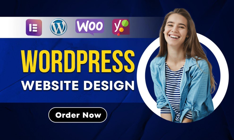I will our agency will develop blog wordpress website design