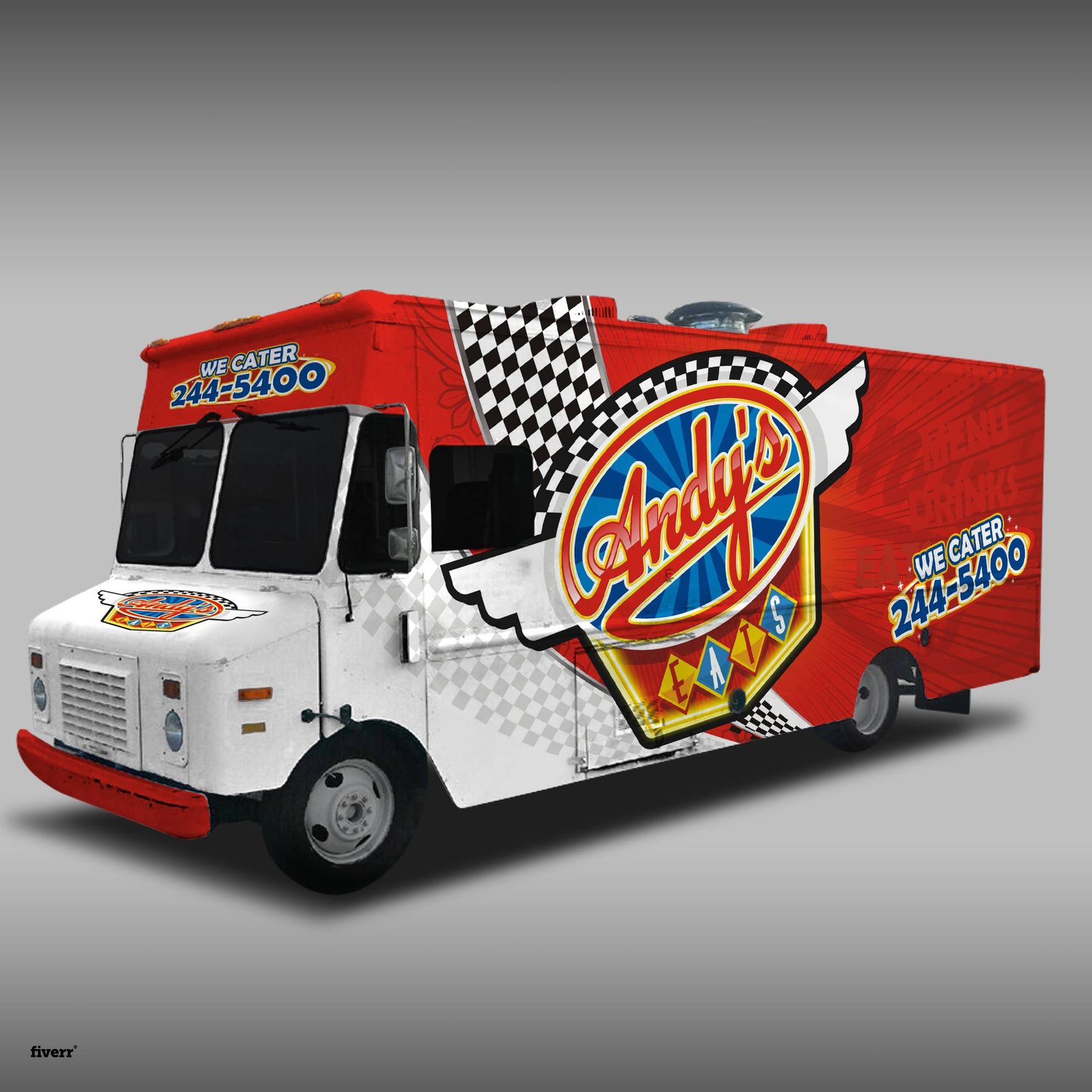 I Will Design 4 Food, Cafe & Restaurant Logos in 12 Hours