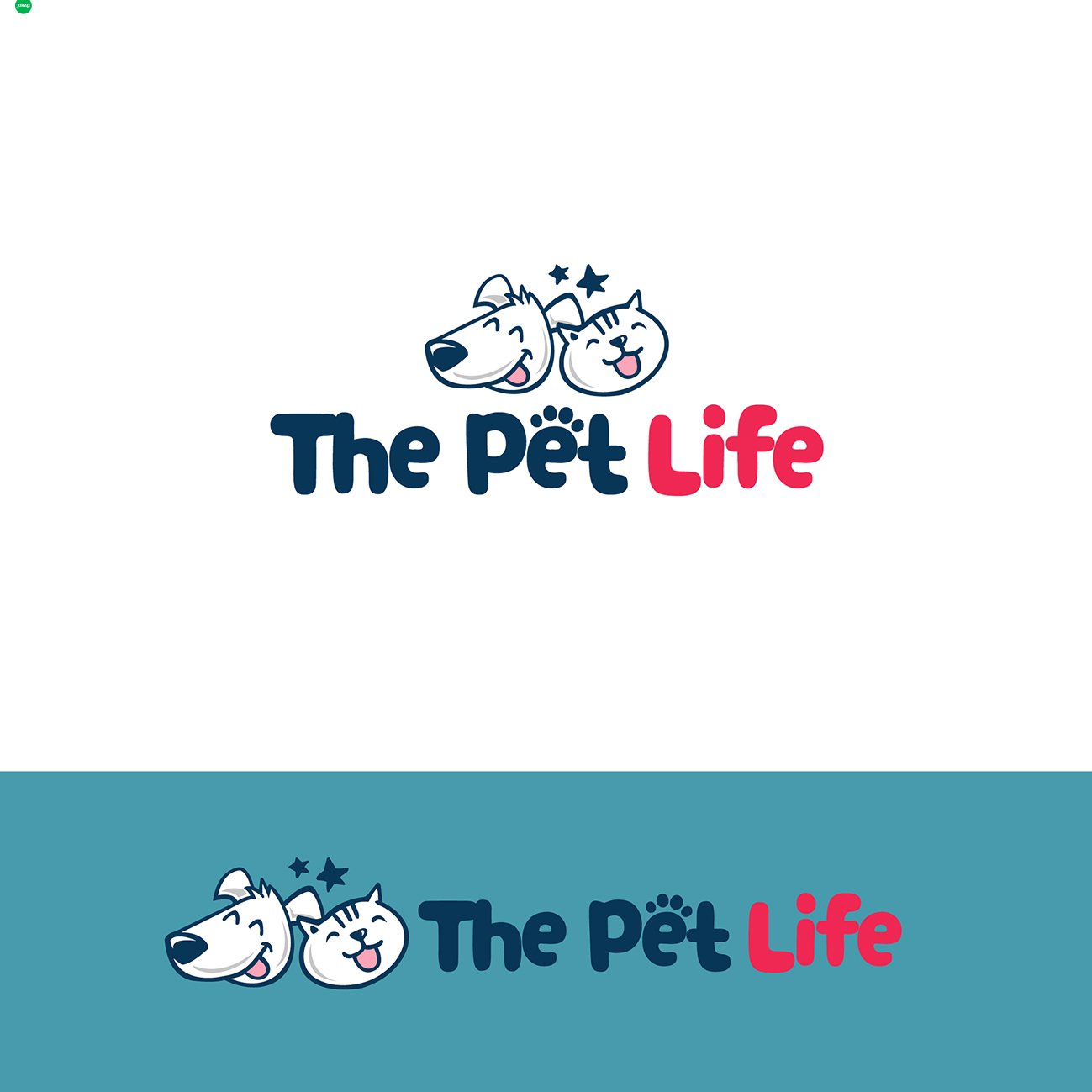 I will design a minimalist pet, cat, dog, or animal supply logo for your business
