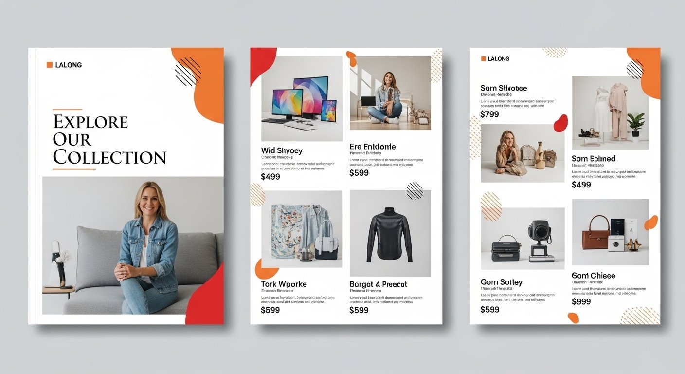 I Will Create Professional Catalog Design, Product Catalog Flyer & Brochure