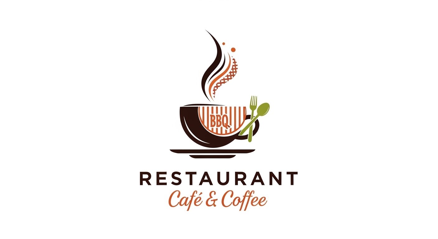 I will do restaurant food, bbq, cafe, coffee for your business logo