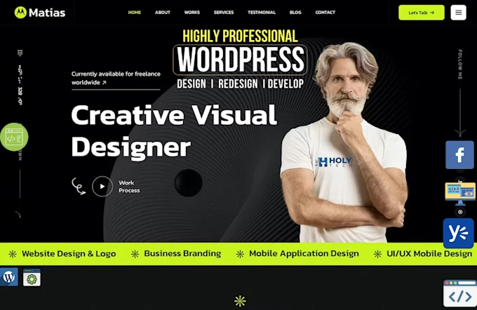 **I Will Provide Responsive WordPress Website Design or Blog Redesign**