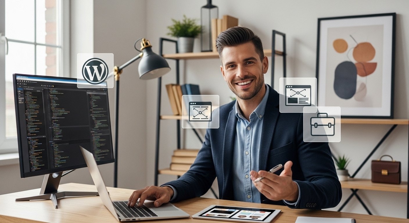 I Will Be Your WordPress Developer and Website Designer Expert