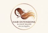 Professional Hair Extensions Salon Logo Design Branding Creative Identity Solution