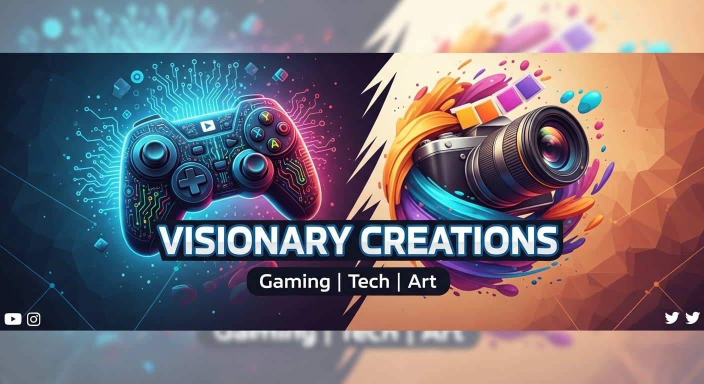 I will design eye catching YouTube banner for your channel