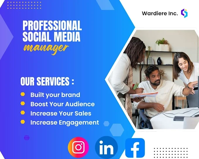 Professional Social Media Marketing Manager and Content Creator Servic