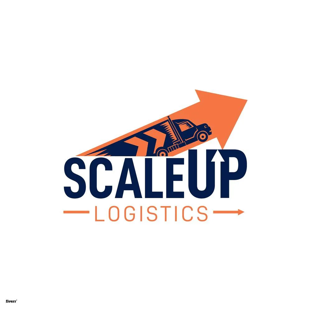 Standard Transport Dispatching Trucking Logo Design for Business Growth Success