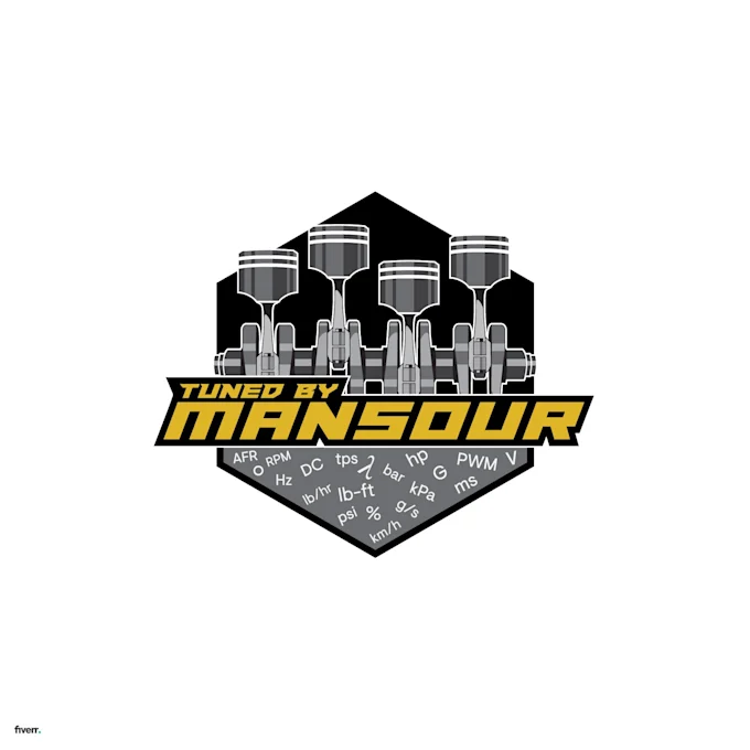 Performance Automotive Car Racing Logo Design for Racing Brands