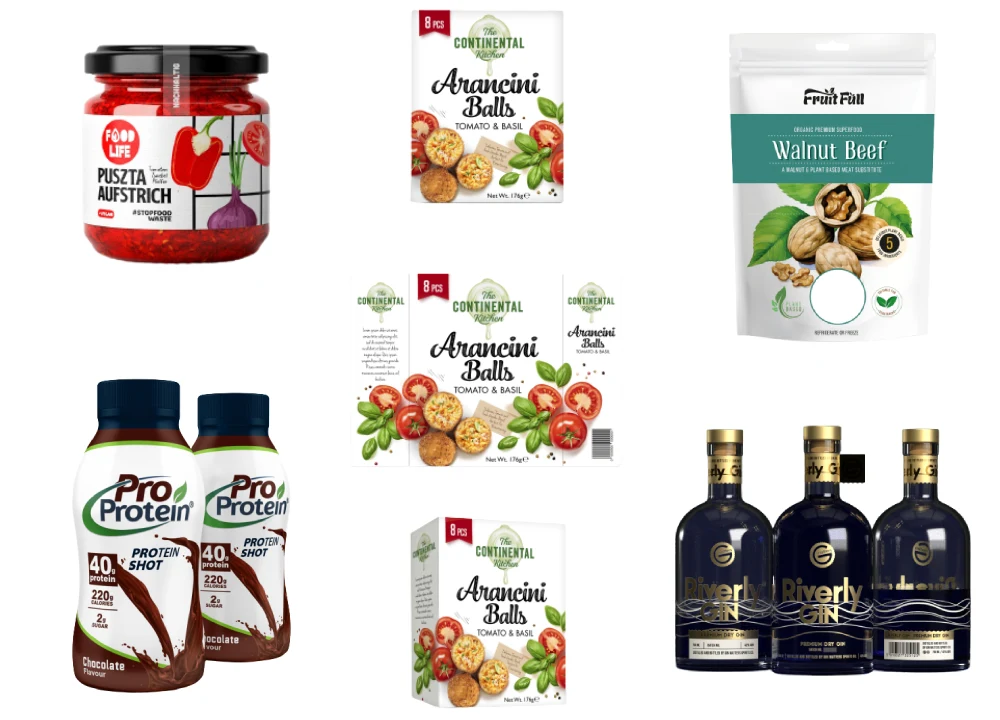 Modern Food Product Packaging Label Design for Your Brand Success