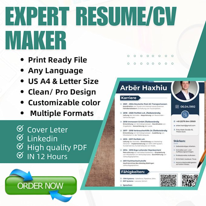 Professional Resume Design and CV Writing Services for Career Success